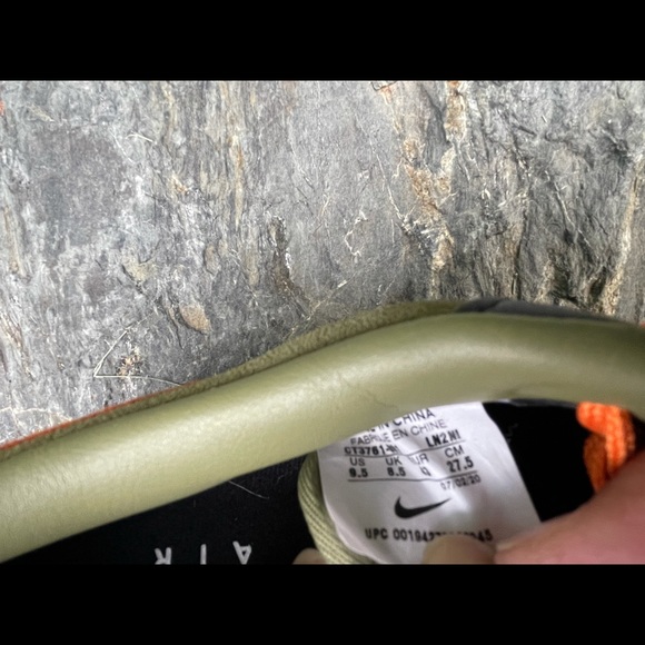 NIKE AIR FORCE 1 LOW BY YOU Green Sneakers | 9.5 - Picture 15 of 16